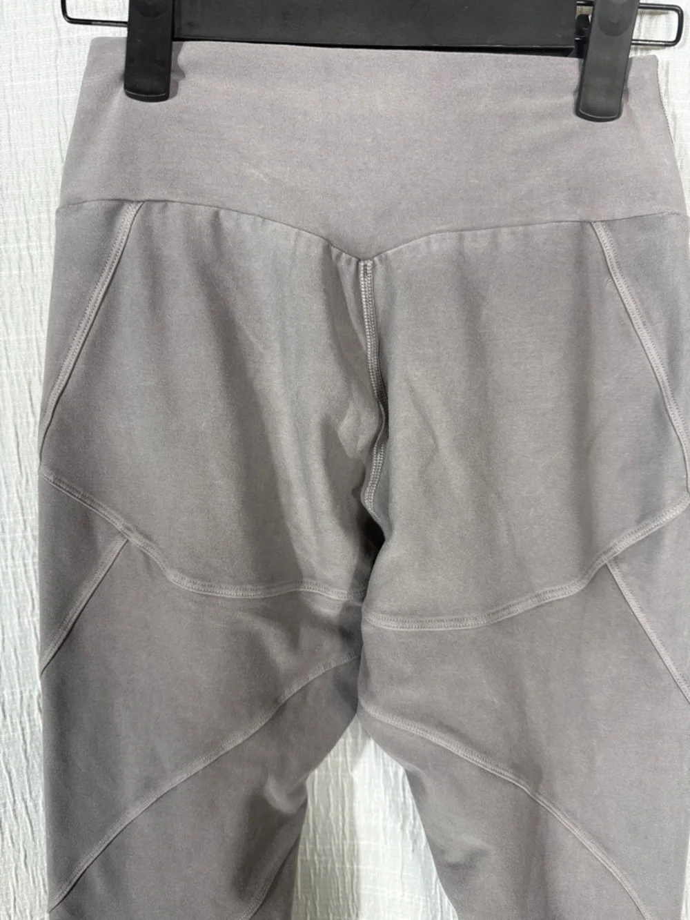 ALO Yoga Alosoft Washed Cool Grey High-Waist‎ Sunray Leggings extra small